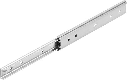 Teleskopschienen Edelstahl für Seitenmontage, T...