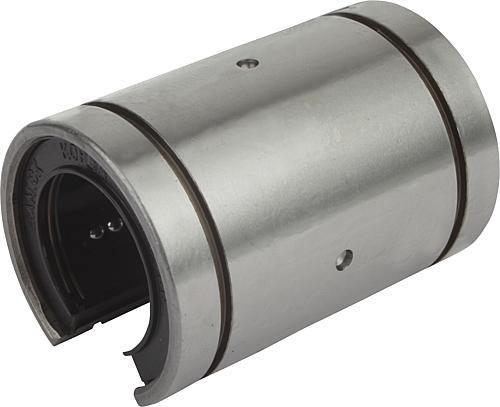 Linearkugellager mit Kunststoffkäfig, offen