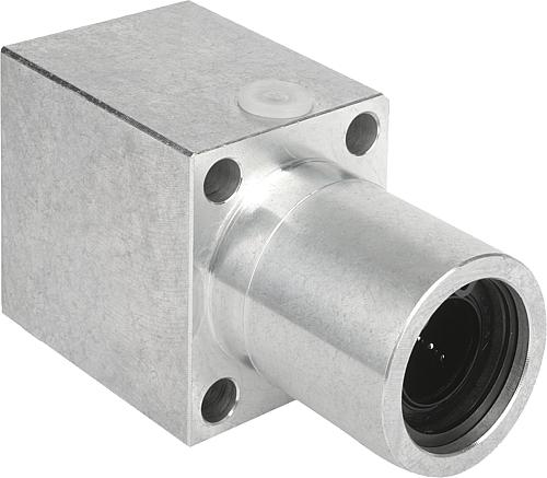 Lineargehäuseeinheiten mit Flansch, Tandem