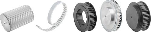 Zahnriemen, Zahnriemenscheiben