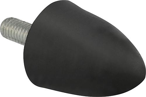 Gummipuffer Stahl Typ KP parabelförmig mit Auße...