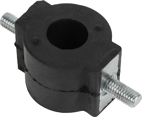 O-Formlager Stahl mit zweiseitigem Außengewinde