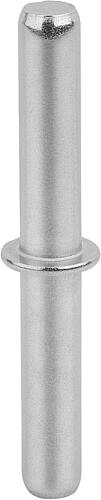 Achsen Edelstahl für Scharnierhälften
