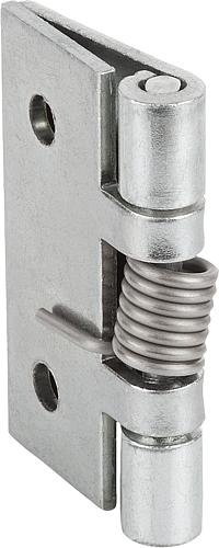 Federscharniere aus Stahl, Edelstahl oder Alumi...