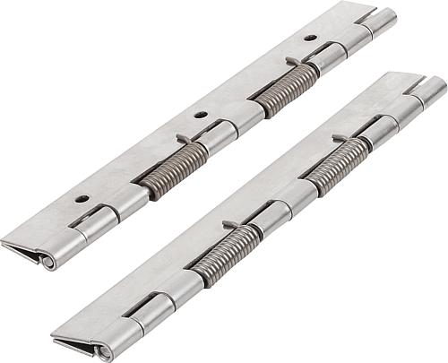 Federscharniere aus Stahl oder Edelstahl 180 mm...