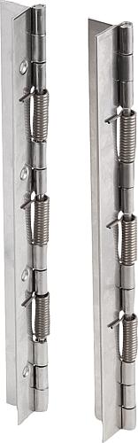 Federscharniere aus Stahl oder Edelstahl 240 mm...