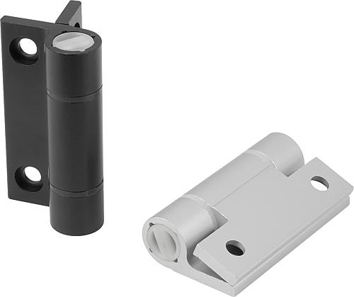 Federscharniere Aluminiumprofil-Spannfederscha...