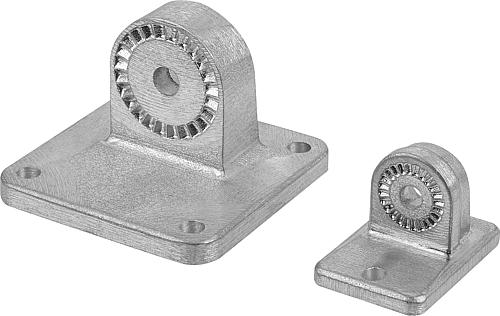 Rohrverbinder Gelenkfuß Aluminium, mit Innenve...