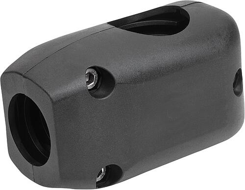 Rohrverbinder T-Stück Kunststoff für Rundrohre ...