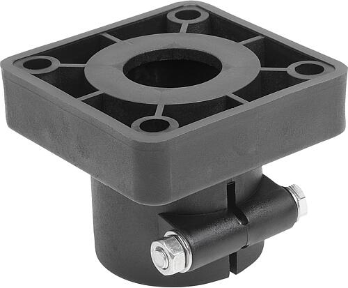 Rohrverbinder Stützkopf Kunststoff für Rundrohr...