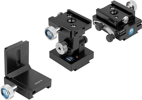 Schnellspannhalter Aluminium mit Winkelelement