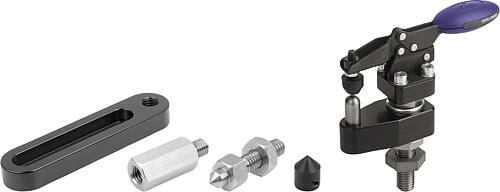 Fixierung für Koordinatenmessgerät, Säulenprinzip