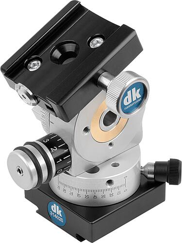 Schnellspannhalter Aluminium mit Winkelelement...