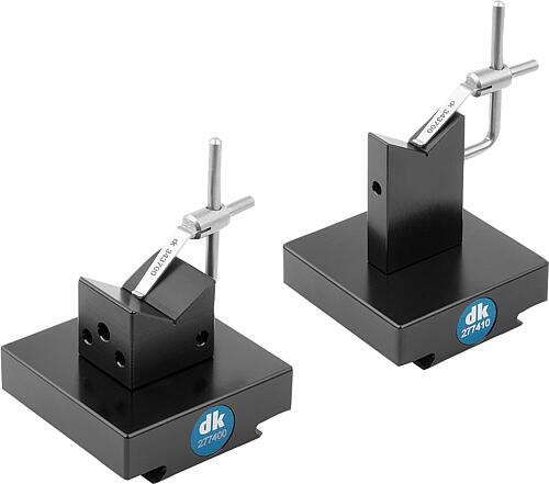 Prismen Aluminium mit Federspanner / Niederhalter