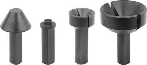 Spitzen Stahl für Reitstöcke mit Spitzenhöhe 1...