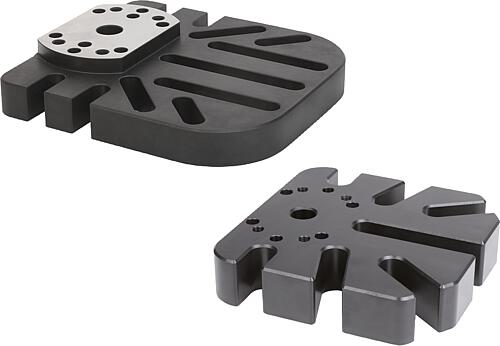 UNILOCK 5-Achs Grundplatten für Universalspann...