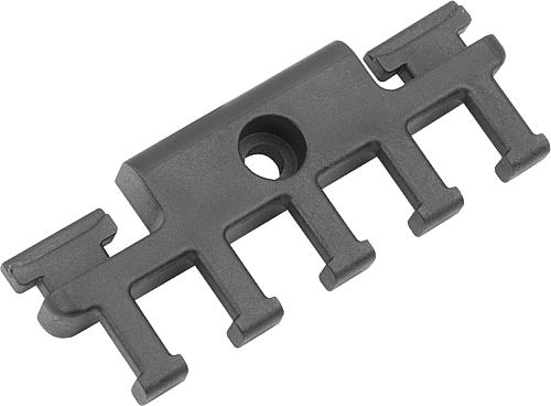 Zugentlastungen Kunststoff für Energieketten, ...