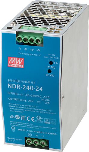 Schaltnetzteile für die Hutschienenmontage