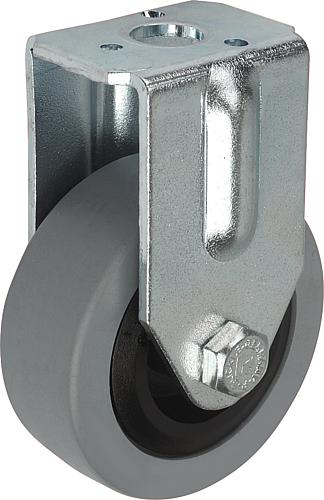 Apparate-Bockrollen mit Vollgummi-Reifen, Stand...