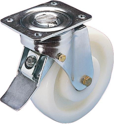 Stahlblech-Lenkrollen mit stop-top, mit Polyami...