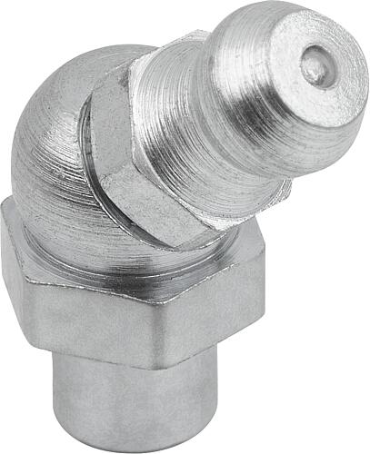 Schmiernippel Kegelform nach DIN 71412 zum Einp...