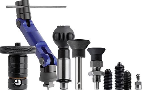 Positionier- und Arretierelemente