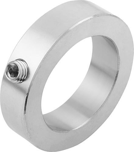 Stellringe DIN 705, Edelstahl, Form E, Innensec...