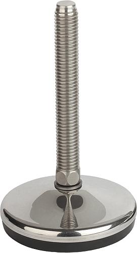 Stellfüße Stahl oder Edelstahl Form A