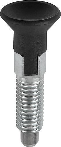 Arretierbolzen ECO Stahl oder Edelstahl mit Kun...