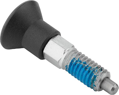 Arretierbolzen ECO Stahl oder Edelstahl mit Kun...