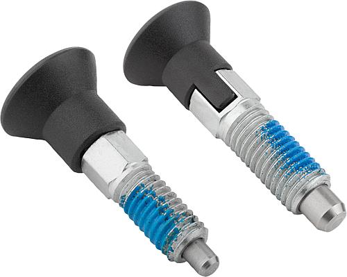 Arretierbolzen ECO Stahl oder Edelstahl mit Kun...