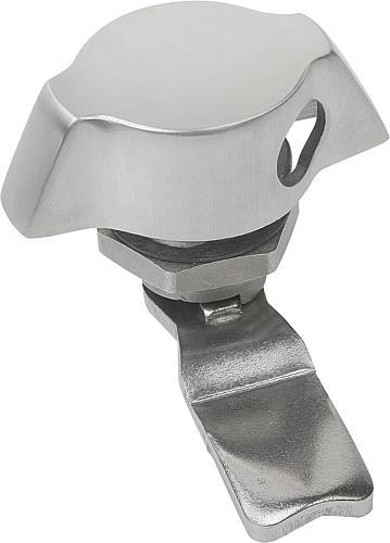 Drehriegel Edelstahl 1.4401 mit Knebelbetätigun...