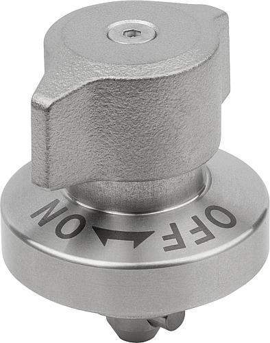 Drehspannriegel Edelstahl, Drehkopf Edelstahl m...