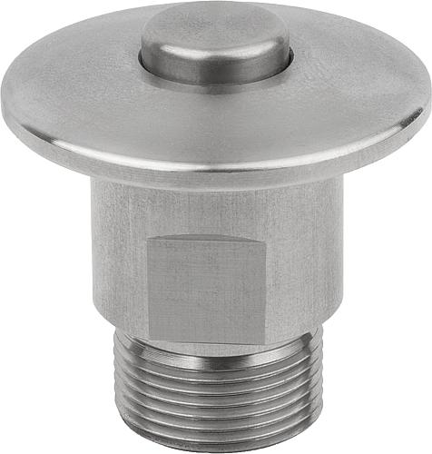 Druckspannverschlüsse Edelstahl mit Edelstahl-Kopf