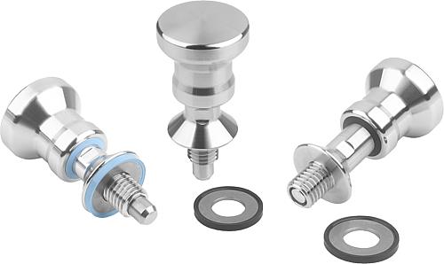 Arretierbolzen Edelstahl für Dicht- und Unterle...
