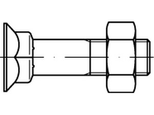 DIN 608 Mu 8.8 M 16 x 80 VE=S