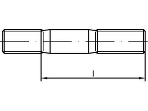 DIN 835 5.8 M 16 x 100 VE=S