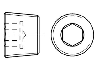 DIN 906 A 4 M 22 x 1,5 A 4 VE=S