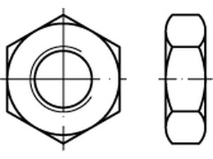 DIN 936 A 2 M 36 A 2 VE=S