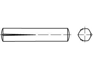 DIN 1472 Stahl 12 x 80 VE=S