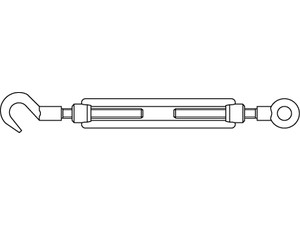 DIN 1480 Stahl SP RH M 24 galv. verzinkt gal Zn VE=S
