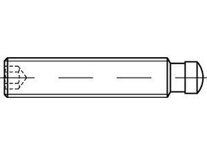DIN 6332 5.8 IS M 20 x 150 brüniert brün VE=S