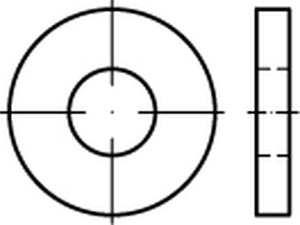 DIN 7349 A 2 100 HV 25,0 A 2 VE=S
