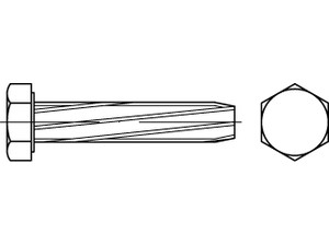 DIN 7513 Stahl A M 8 x 50 galv. verzinkt gal Zn VE=S