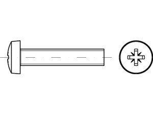 ISO 7045 A 2 M10 x 30 -Z A 2 VE=S