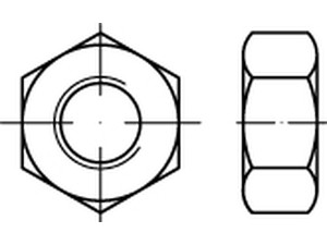 EN 14399 -4 10 M 36 Sechskantmutter, K1, -AF- VE=S