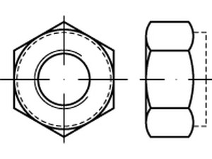 ISO 7040 A 2 M 20 A 2 VE=S