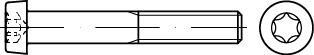 ISO 14580 A 2 M 8 x 25 -T45 A 2 VE=S