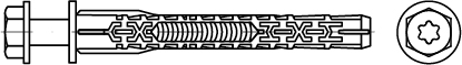 ART 81079 FISCHER-Langschaftdübel DuoXpand 10 x 140 FUS A4 VE=S