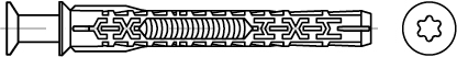 ART 81079 FISCHER-Langschaftdübel DuoXpand 10 x 140 T A4 VE=S